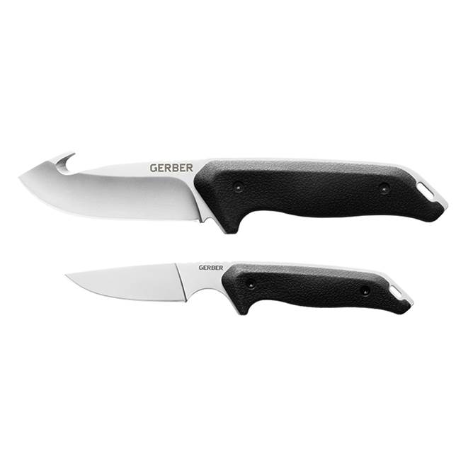 Gerber Moment Field Dress Kit Fixed Caping and Guthook Knives